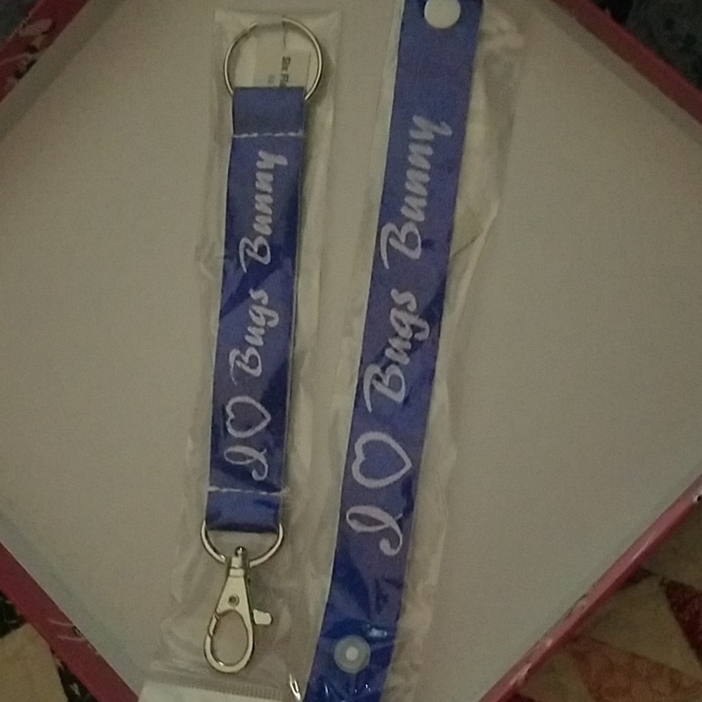 Glittery Keychain and Bracelet